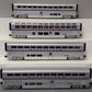 MTH 20-65233 O Amtrak/Northeast Thin Stripes SuperLiner Passenger Set (Set of 4)