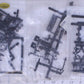 Acme 0918-14 HO Gauge Trucks, Couplings Parts Assortment