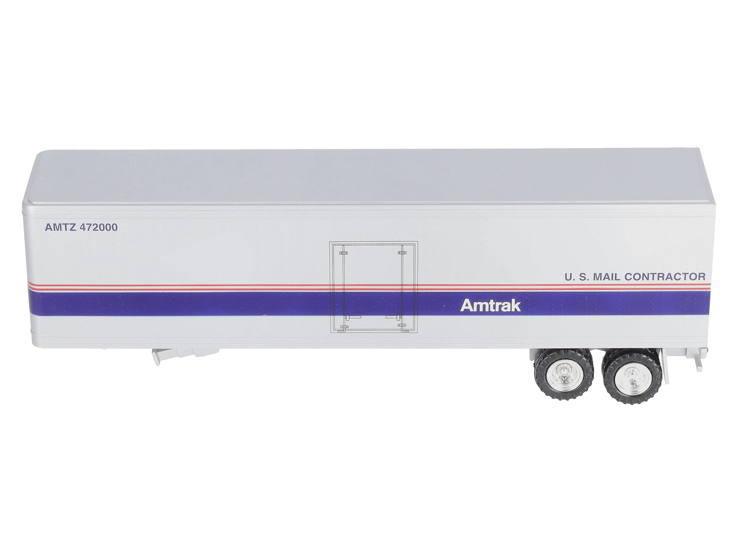 K-Line K472000 O Amtrak AMTZ Heavy Hauler Road Railer Trailer LN/Box