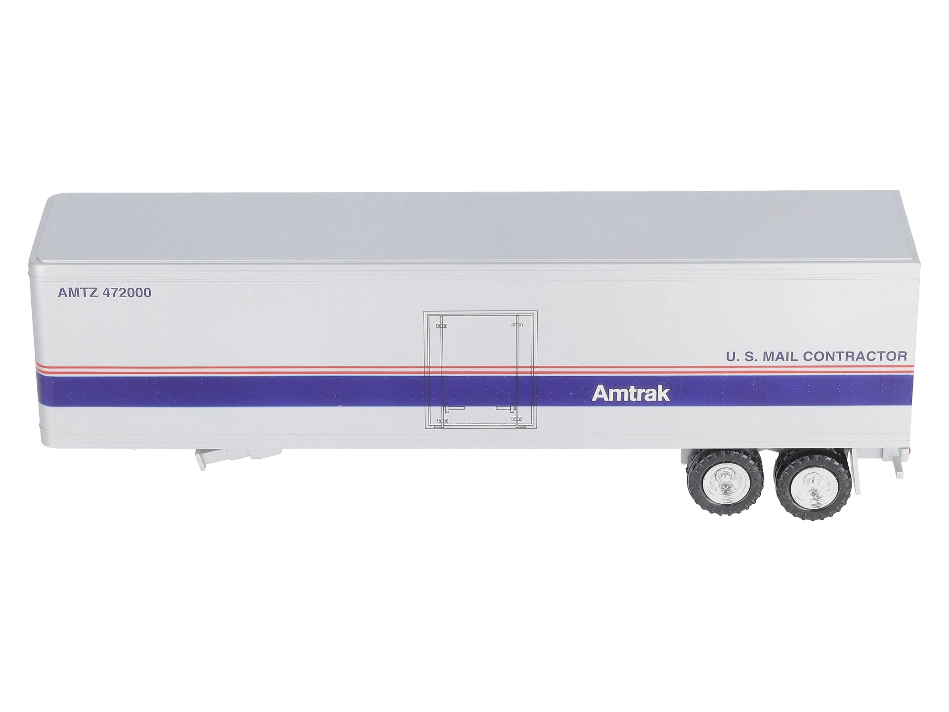 K-Line K472000 O Amtrak AMTZ Heavy Hauler Road Railer Trailer LN/Box