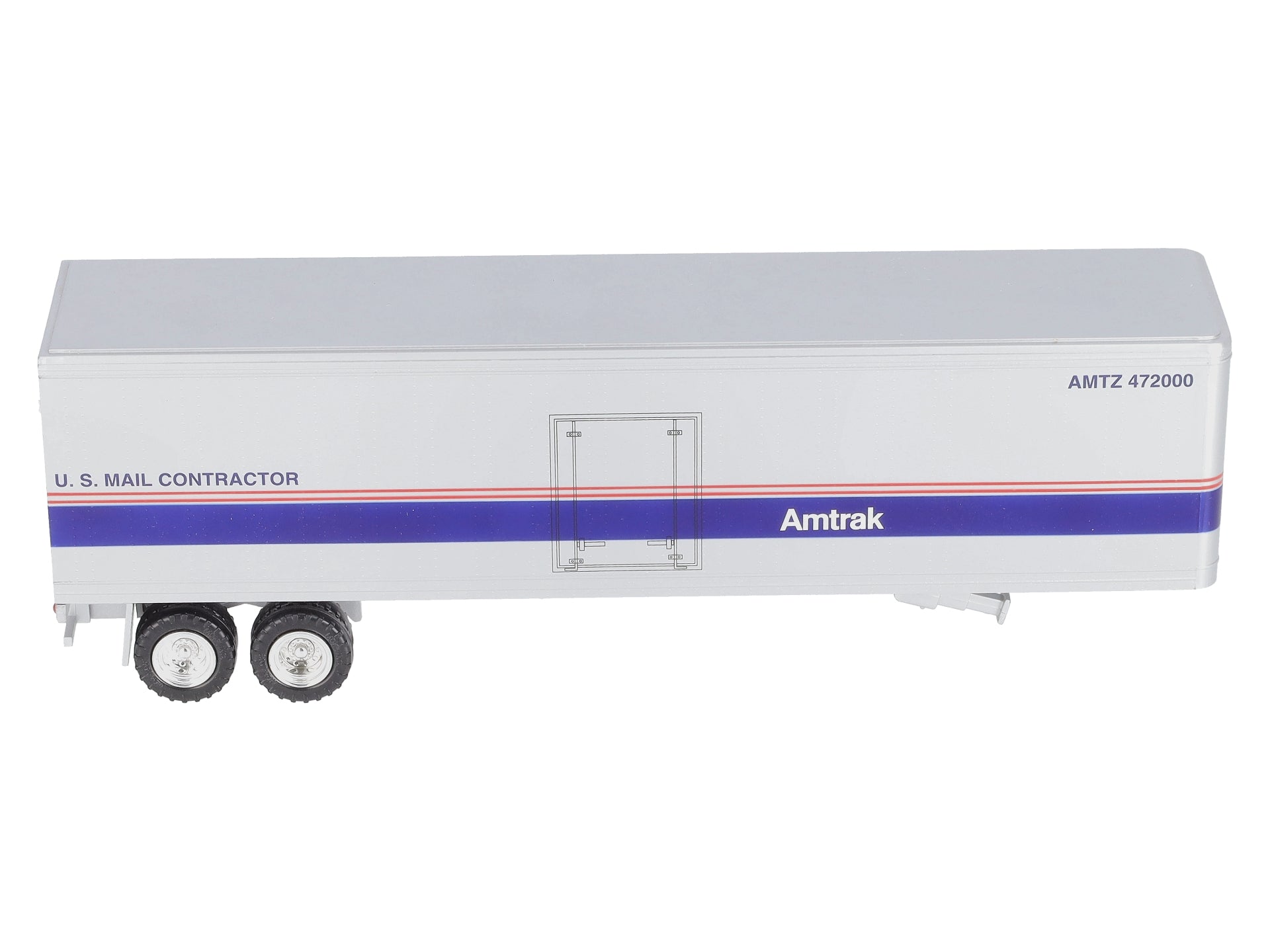 K-Line K472000 O Amtrak AMTZ Heavy Hauler Road Railer Trailer LN/Box