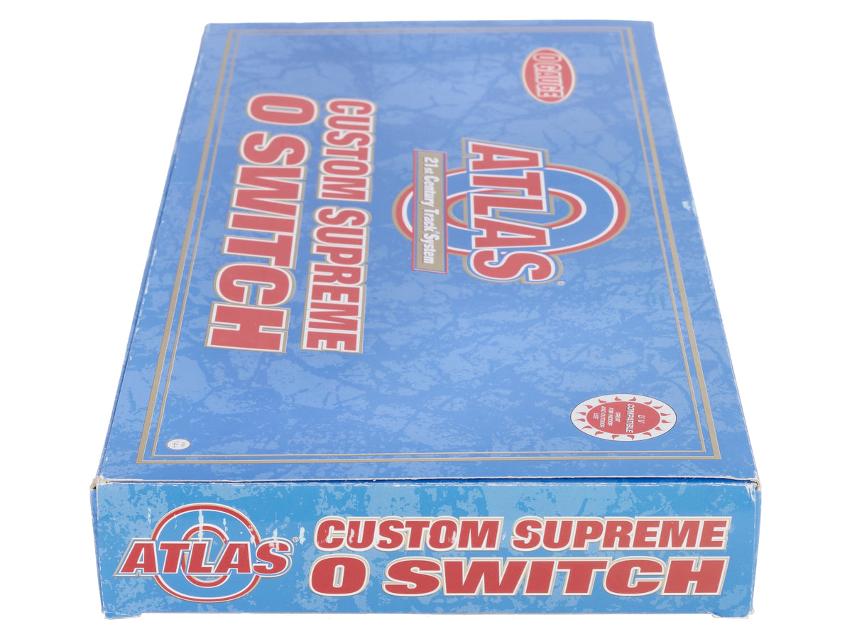 Atlas 6086 O Nickel Silver O-45 Right Hand Remote Control Switch Turnout LN/Box
