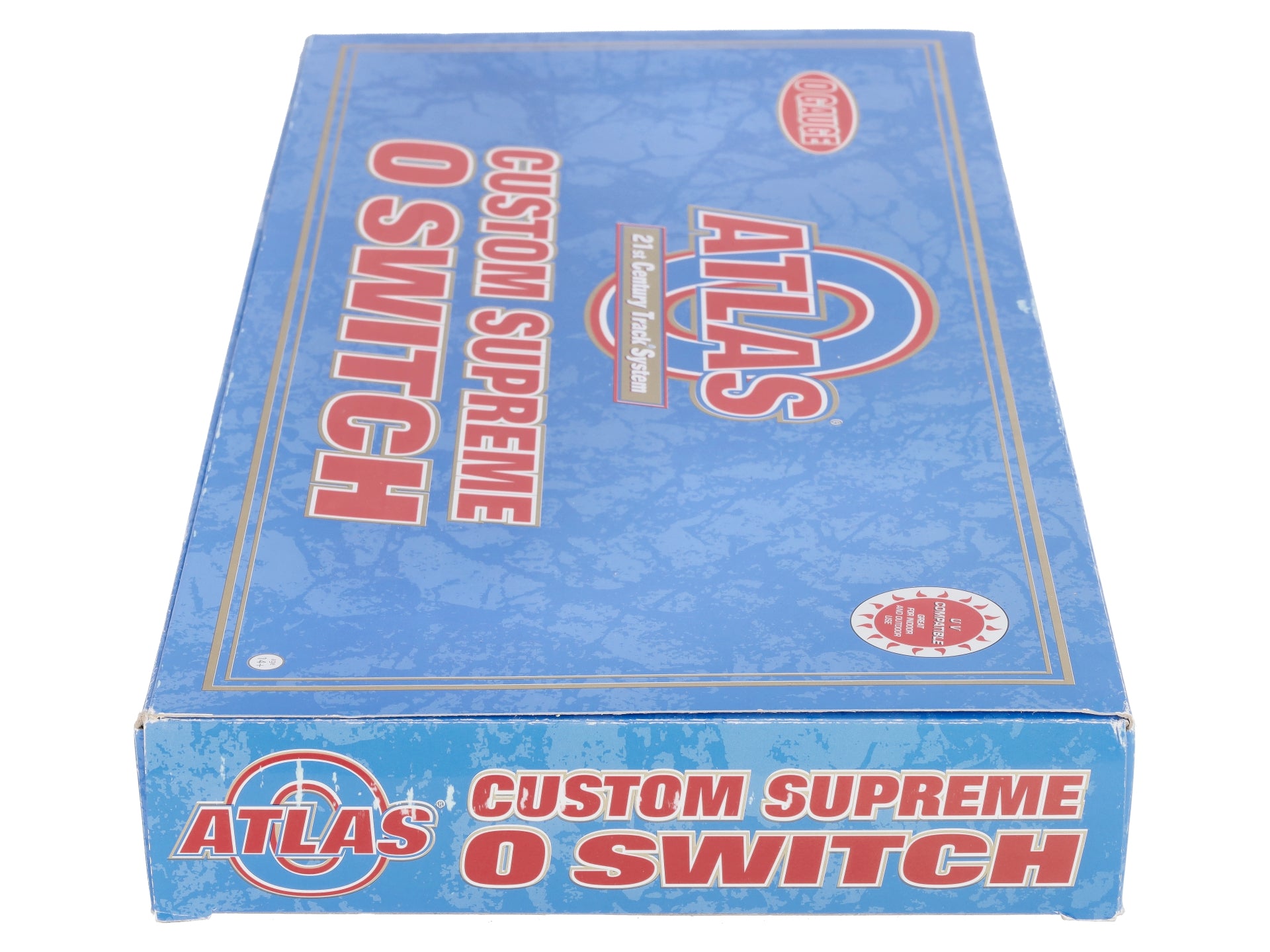 Atlas 6086 O Nickel Silver O-45 Right Hand Remote Control Switch Turnout LN/Box
