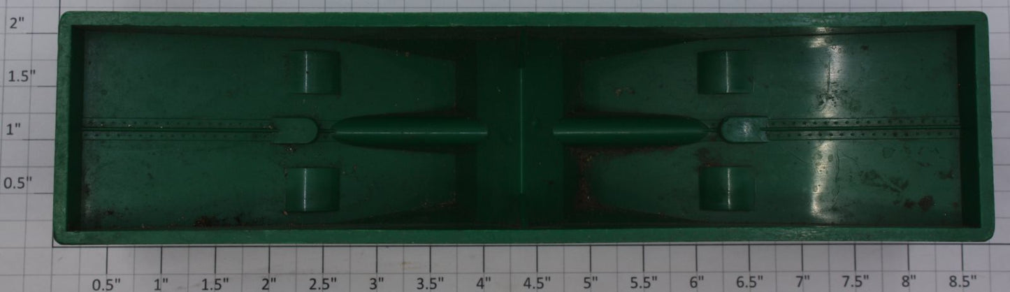 Marx 855 O Gauge Green 2-Bay Hopper Body