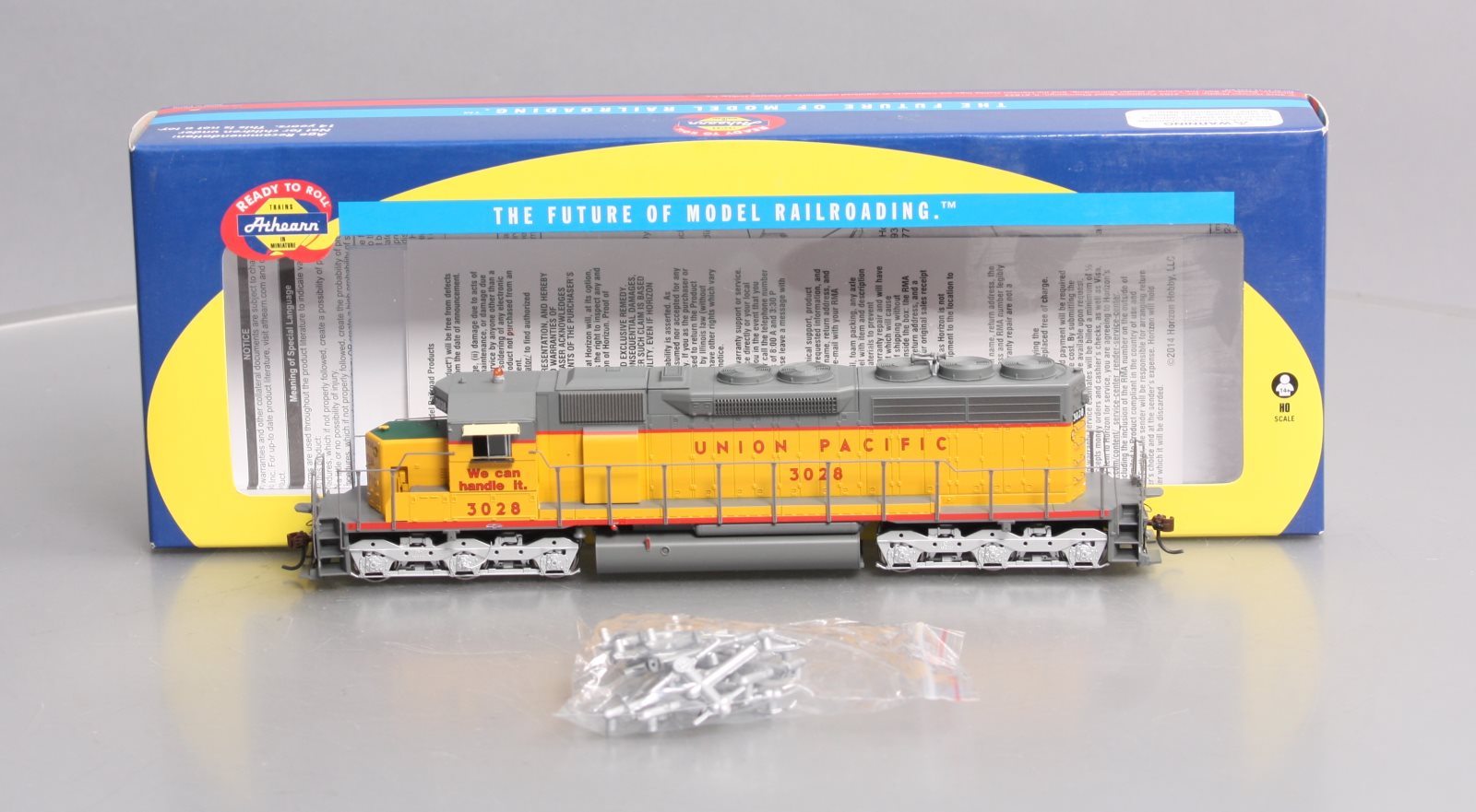 Athearn 98822 HO Union Pacific SD40 w/DCC & Sound #3028