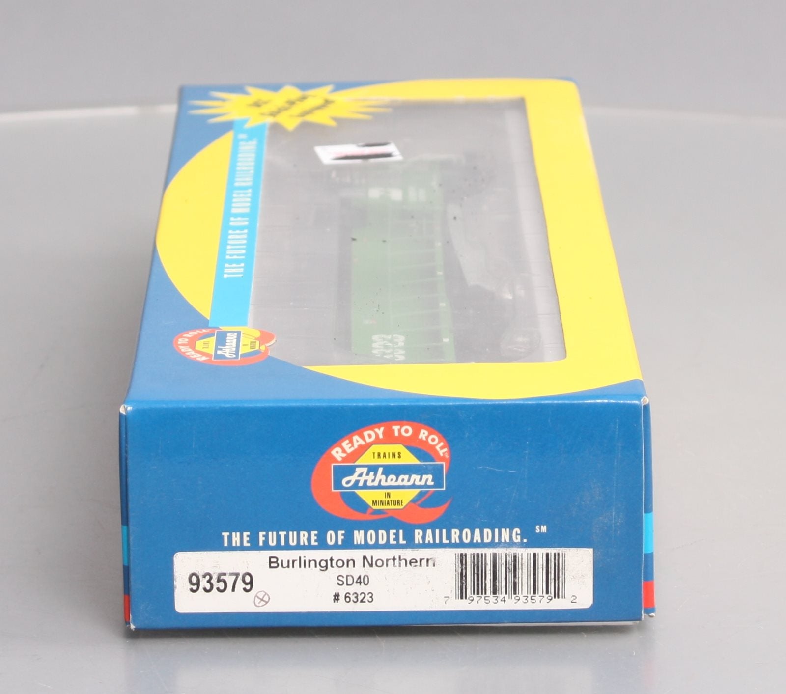 Athearn 93579 HO Scale Burlington Northern SD40 Diesel Locomotive #6323 LN/Box