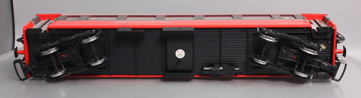 LGB 33670 G Scale RhB Passenger Car - Metal Wheels LN/Box