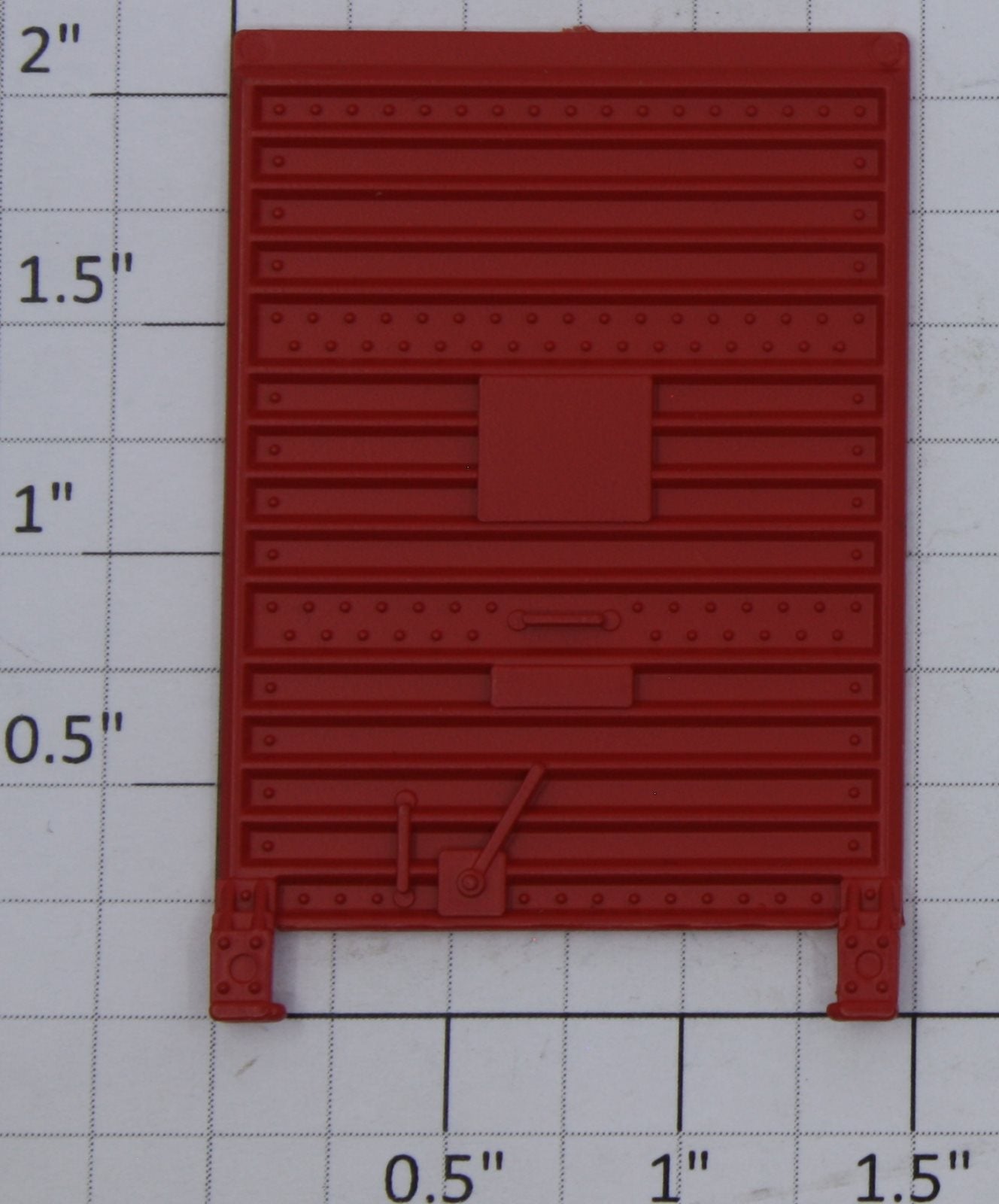 Lionel 17259-14 MKT Red O Gauge Boxcar Door with Guides
