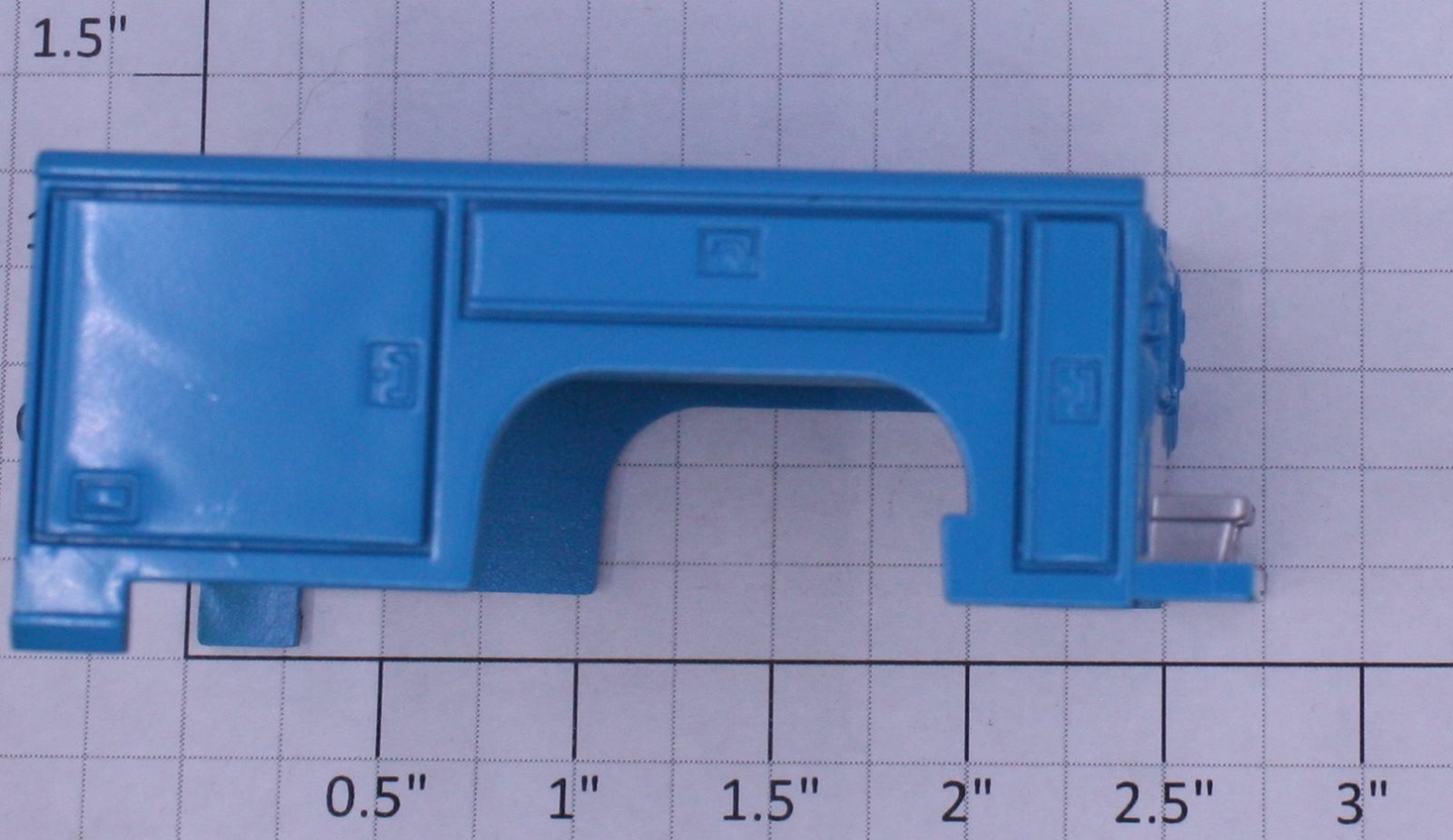 Lionel 18424-14 Blue 2-Wheel On-Track Pickup Truck Bed
