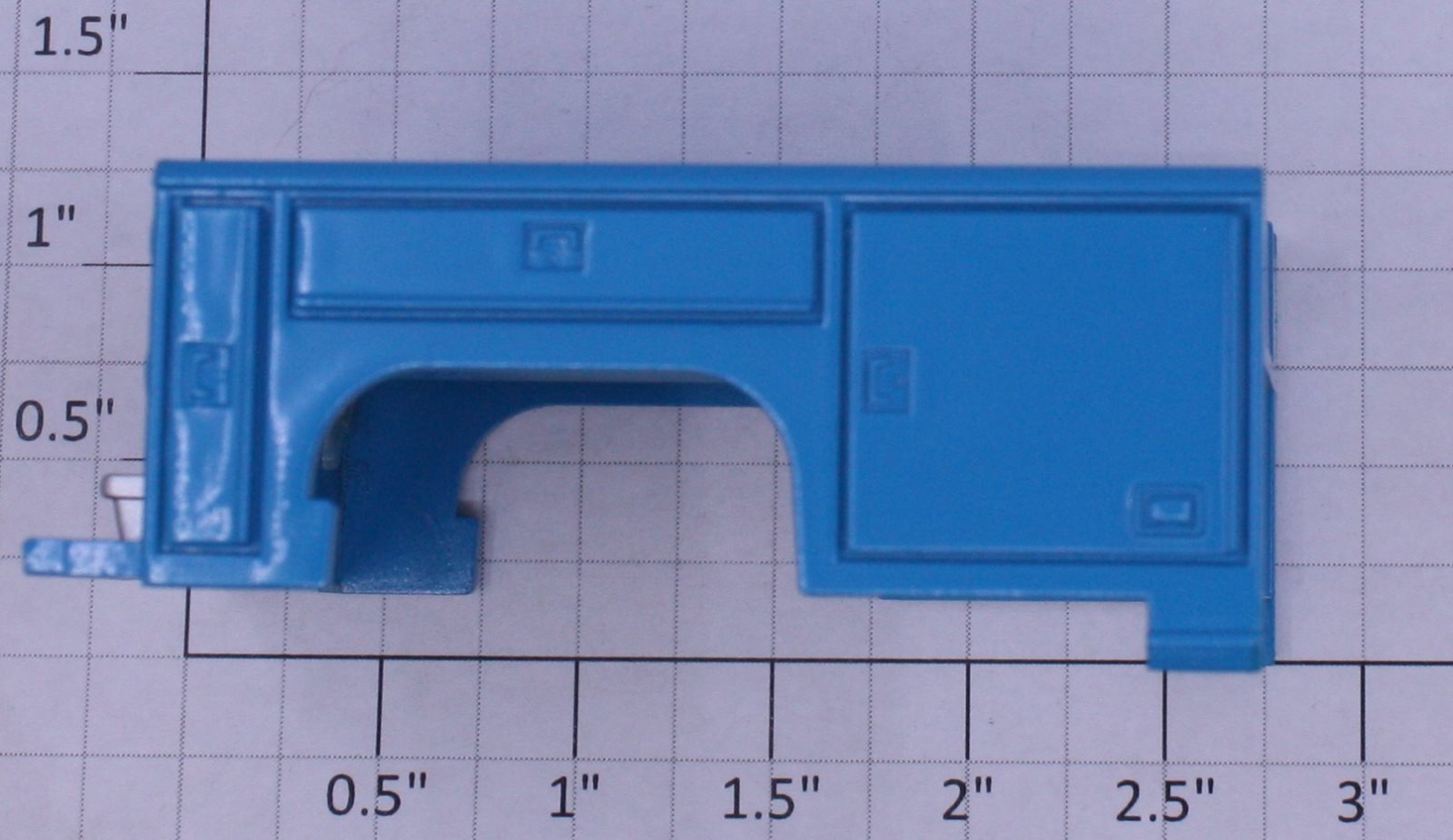 Lionel 18424-14 Blue 2-Wheel On-Track Pickup Truck Bed