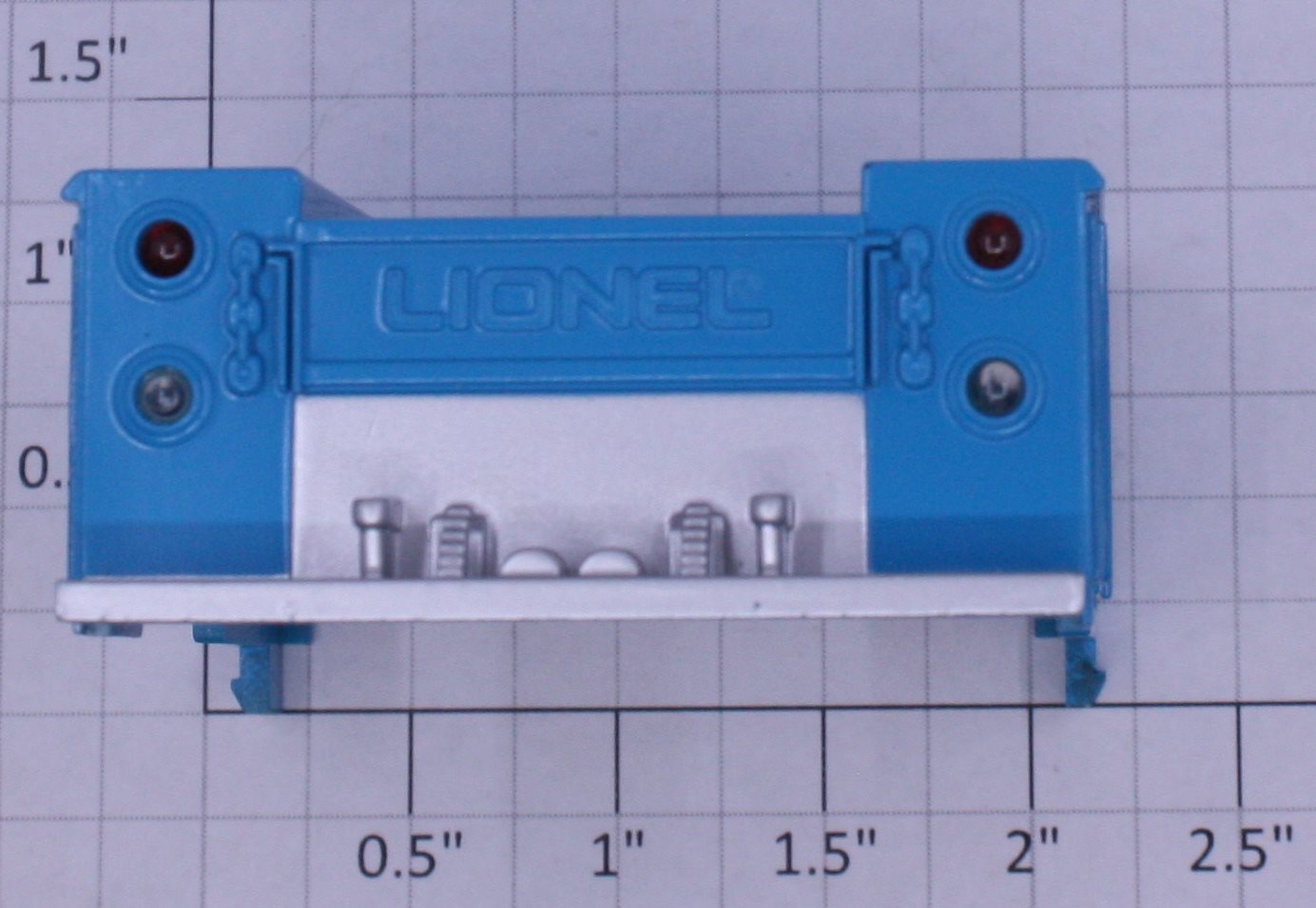 Lionel 18424-14 Blue 2-Wheel On-Track Pickup Truck Bed