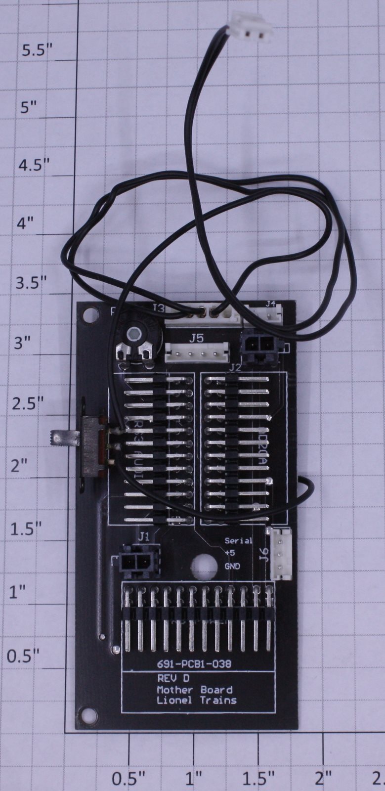 Lionel 691PCB1038 RS Mohawk Motherboard PCB Circuit Board