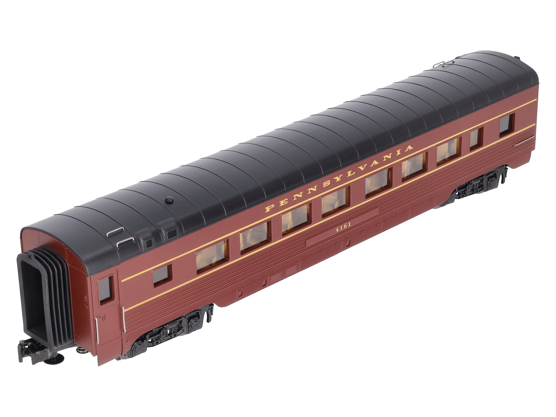 MTH 30-67713 O Pennsylvania 60' Streamlined ABS Coach Car #4161
