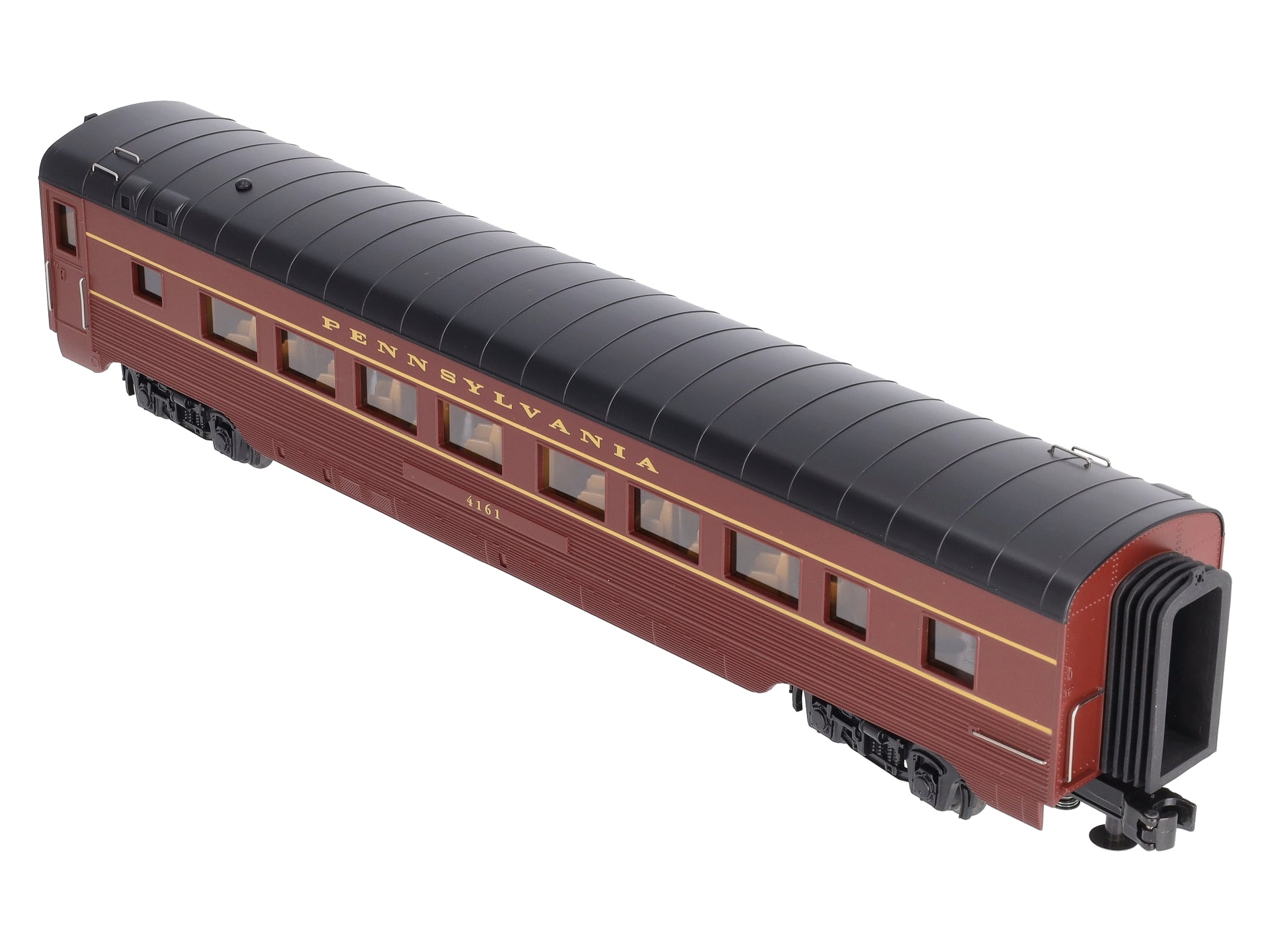 MTH 30-67713 O Pennsylvania 60' Streamlined ABS Coach Car #4161