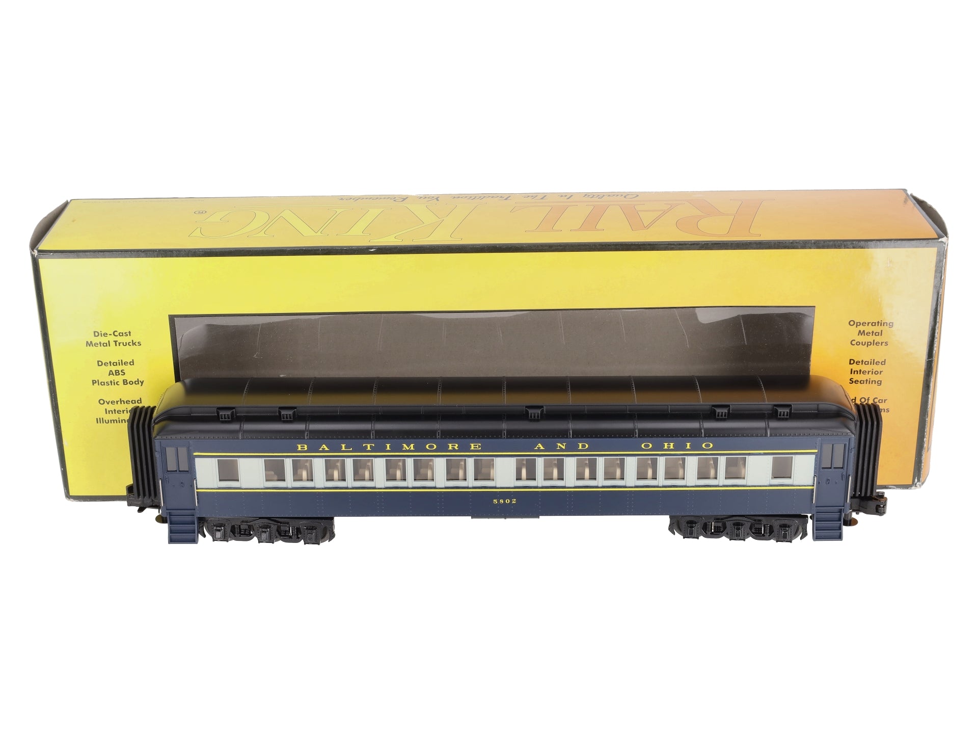 MTH 30-69172 O Scale B&O 60' Madison Coach #5802
