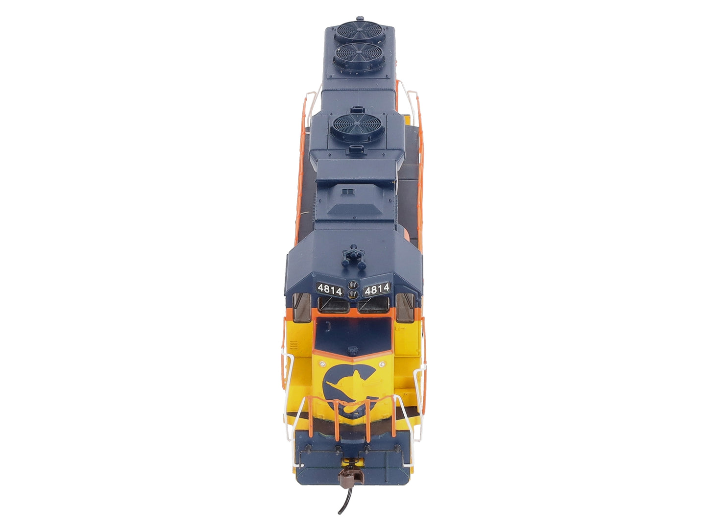 Bachmann 61705 HO Chessie GP38-2 Diesel Locomotive #4814