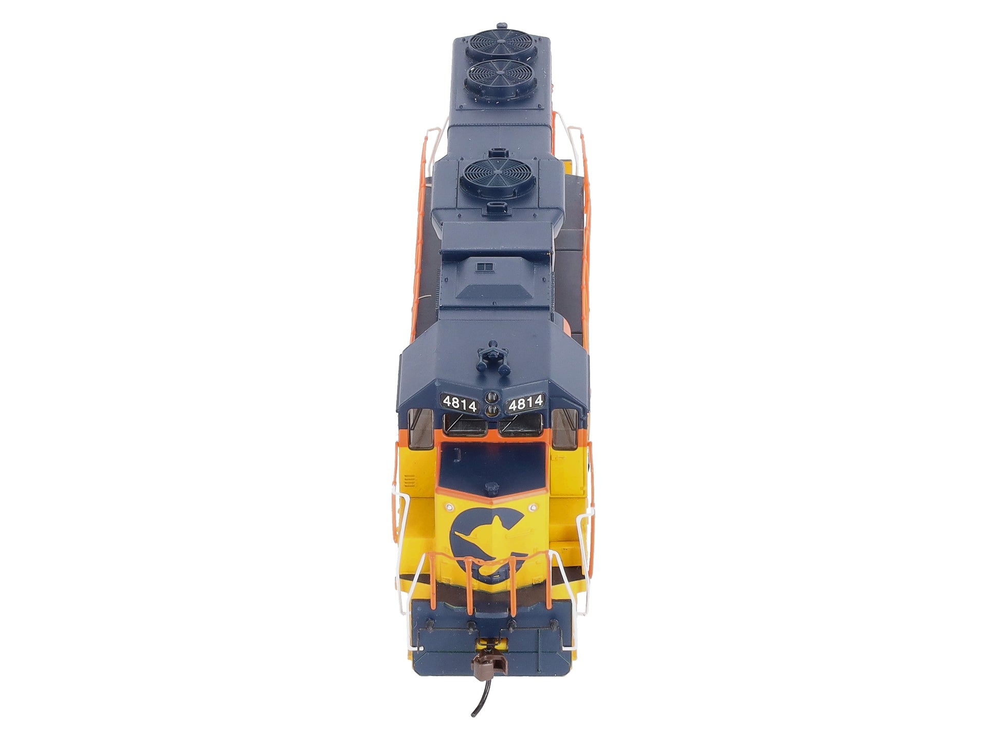 Bachmann 61705 HO Chessie GP38-2 Diesel Locomotive #4814