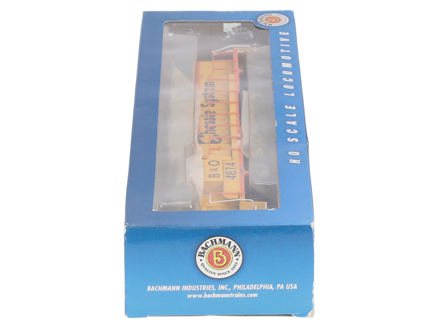 Bachmann 61705 HO Chessie GP38-2 Diesel Locomotive #4814
