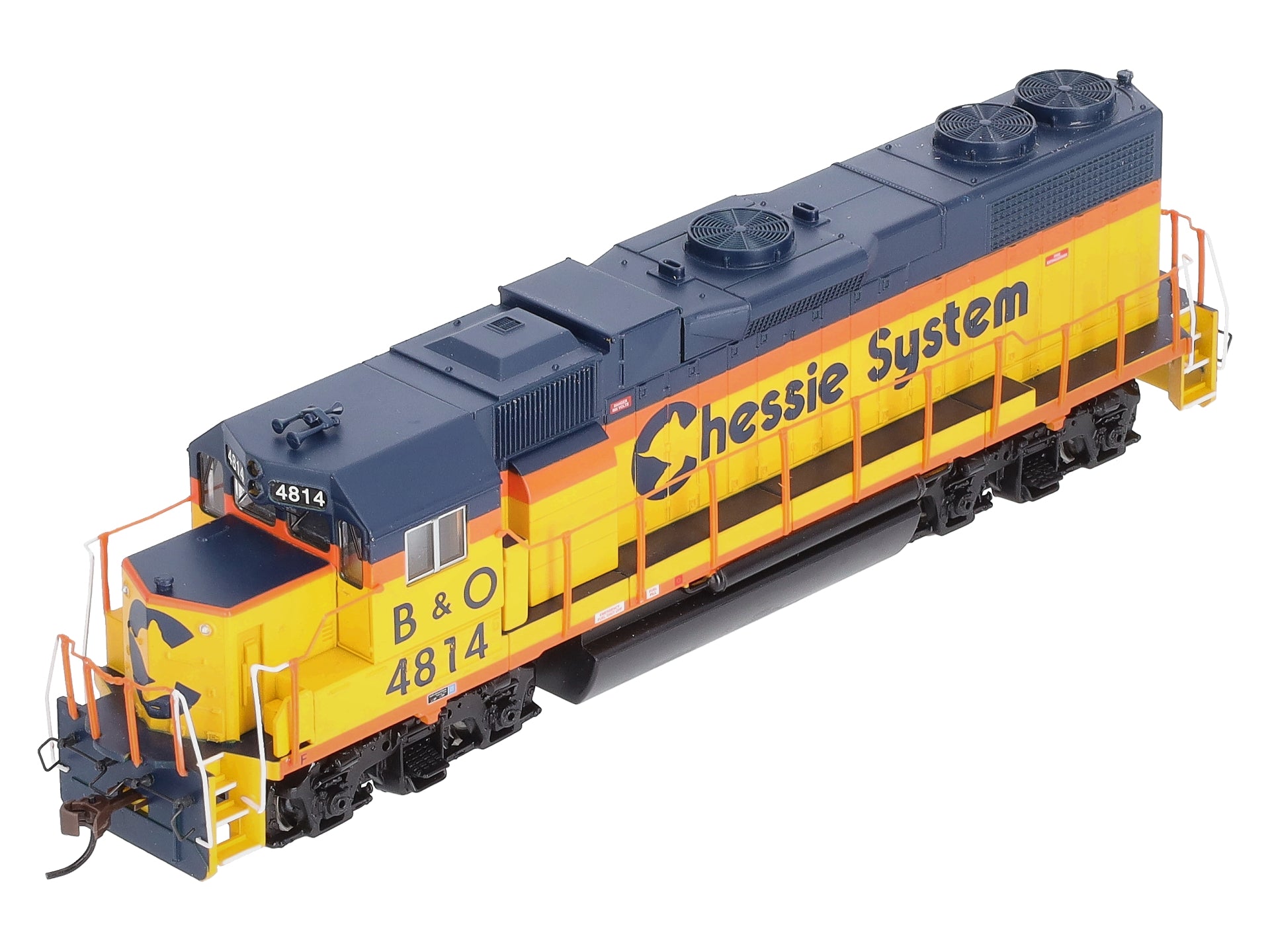 Bachmann 61705 HO Chessie GP38-2 Diesel Locomotive #4814
