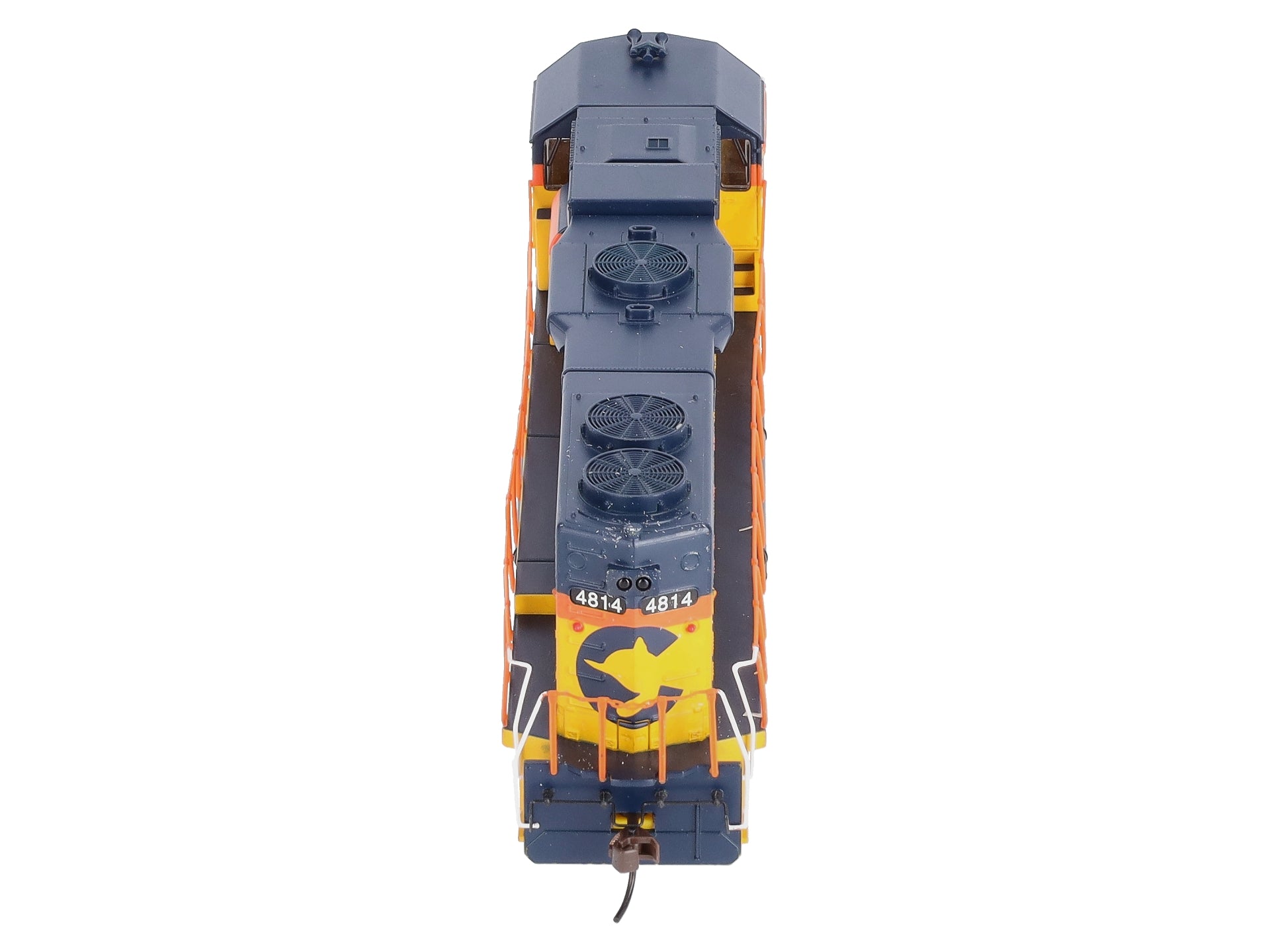 Bachmann 61705 HO Chessie GP38-2 Diesel Locomotive #4814