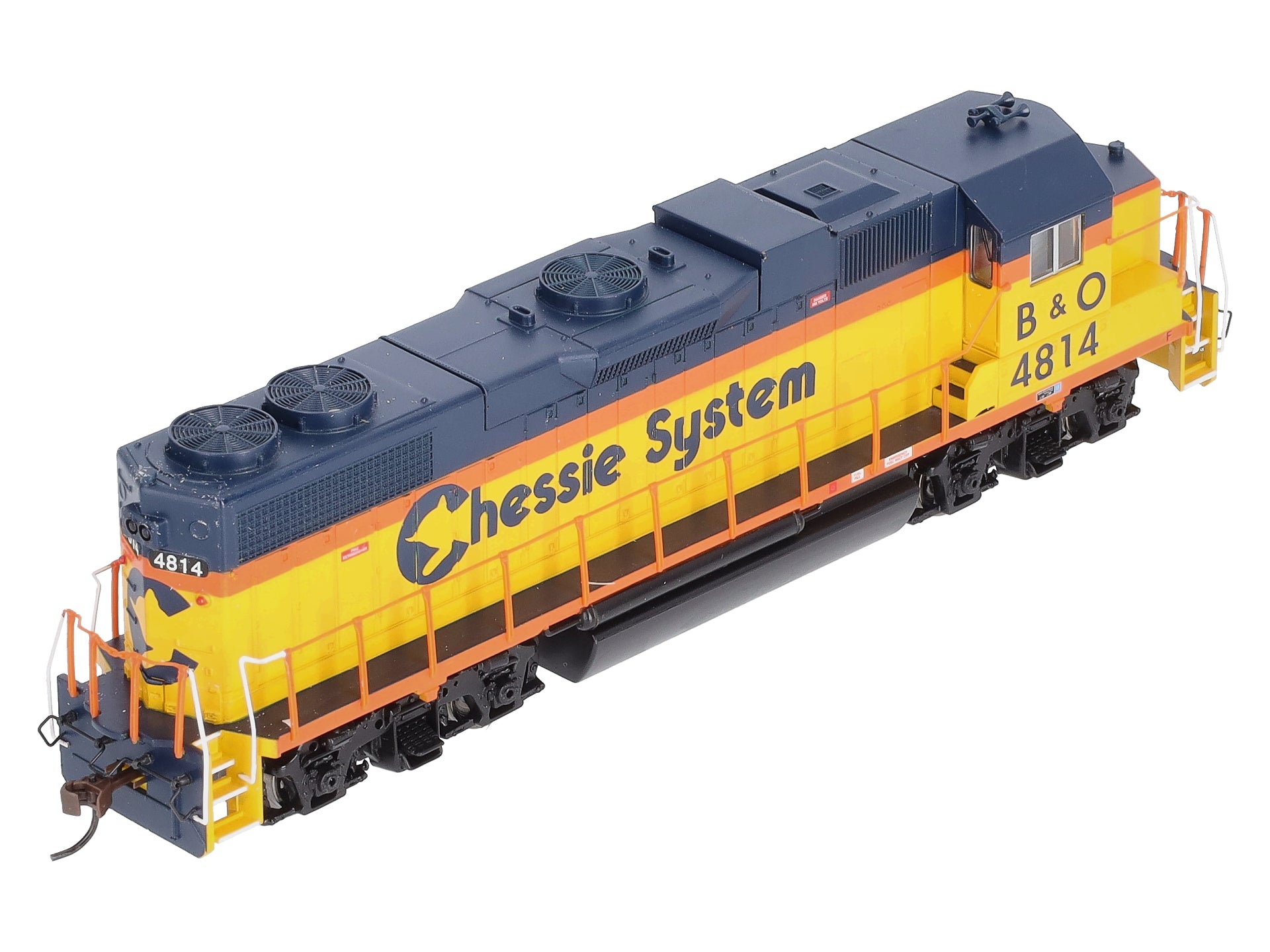 Bachmann 61705 HO Chessie GP38-2 Diesel Locomotive #4814