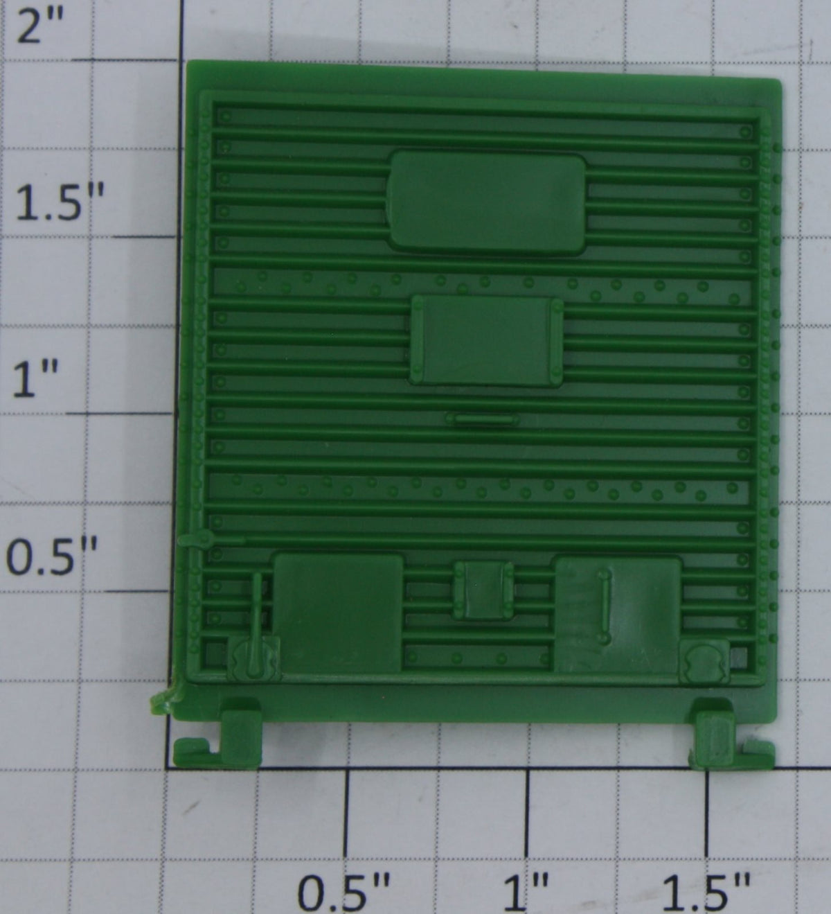 Lionel 6464-7 Green 5-Panel Boxcar Door with Door Guides