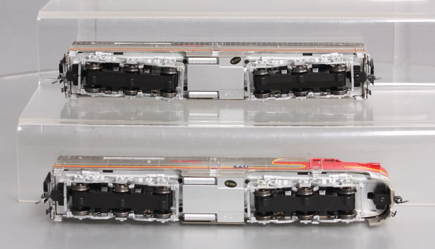 MTH 80-2272-0 HO Santa Fe Alco PA A/B Diesel Locomotive Set (Set of 2)