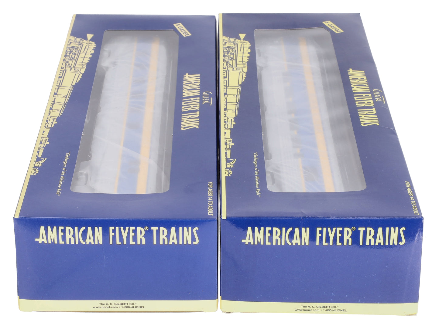 American Flyer 6-47906 S D&H Streamliner Combo & Full Vista Dome (Set of 2)
