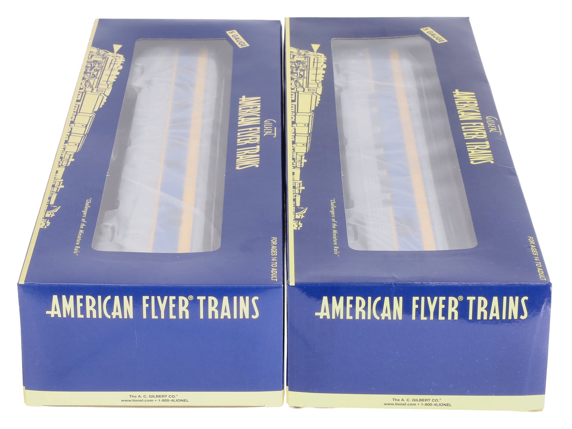 American Flyer 6-47906 S D&H Streamliner Combo & Full Vista Dome (Set of 2)