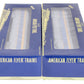 American Flyer 6-47906 S D&H Streamliner Combo & Full Vista Dome (Set of 2) LN/Box