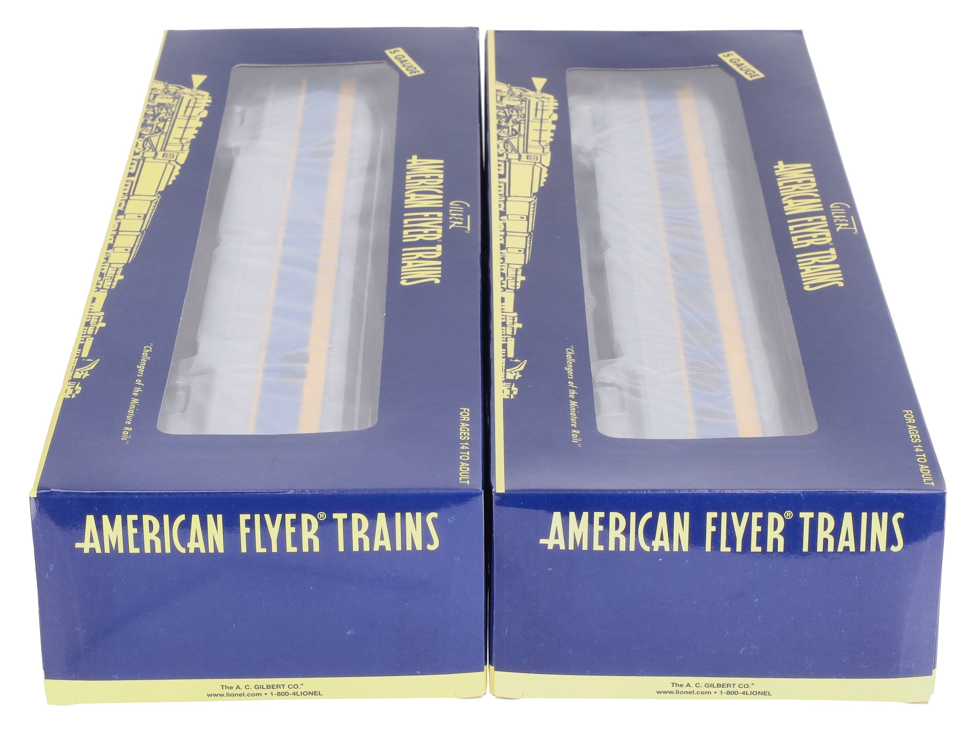American Flyer 6-47909 S Delaware & Hudson Fluted-Side Baggage & Observation Set