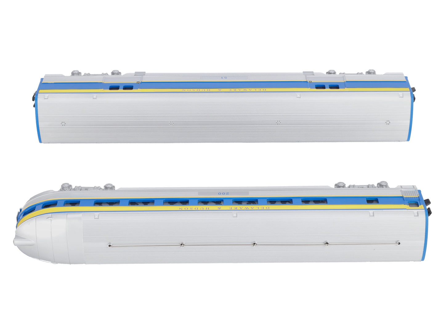 American Flyer 6-47909 S Delaware & Hudson Fluted-Side Baggage & Observation Set LN/Box