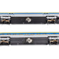 American Flyer 6-47909 S Delaware & Hudson Fluted-Side Baggage & Observation Set