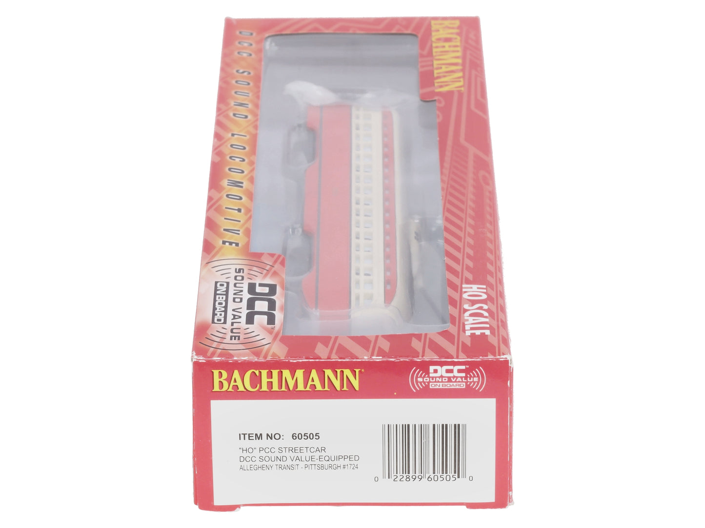 Bachmann 60505 HO Chicago PCC Streetcar with DCC Sound Value