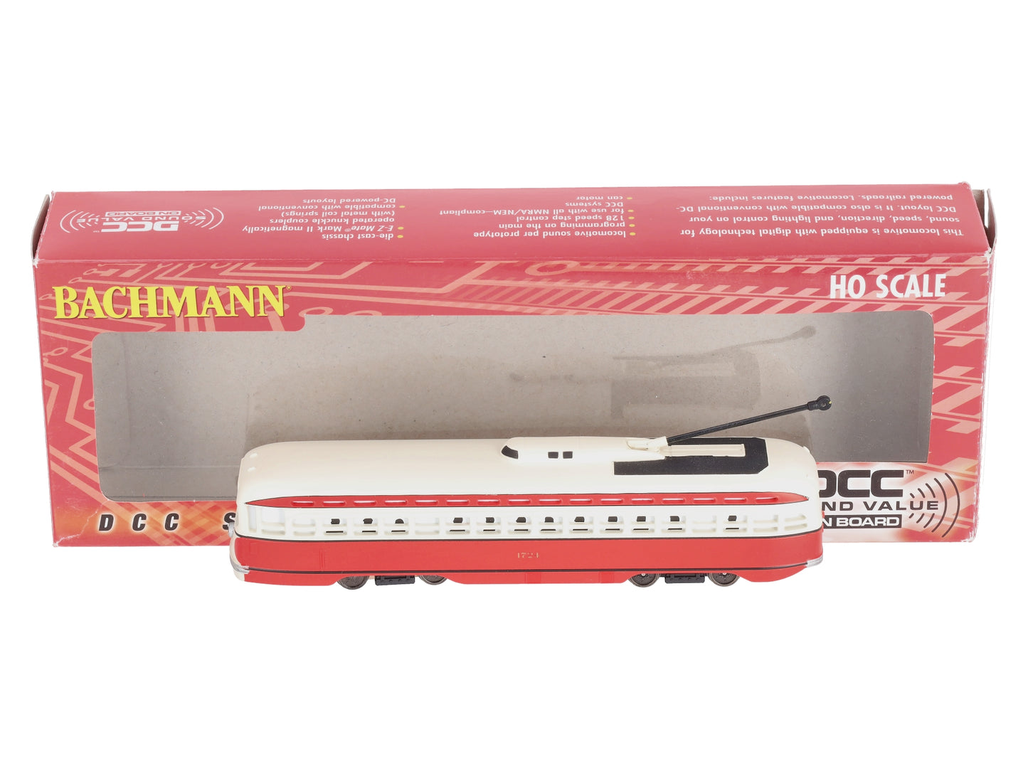 Bachmann 60505 HO Chicago PCC Streetcar with DCC Sound Value