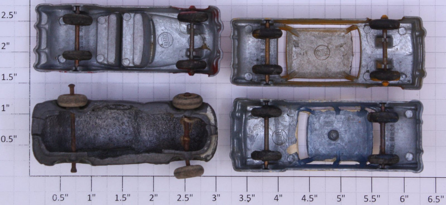 Acme 0919-21 Vintage Diecast "Goodee" Vehicles (Bag of 4)