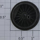 K-Line K3000-04-03X K3000-Series Locomotive End Wheel with Undercut