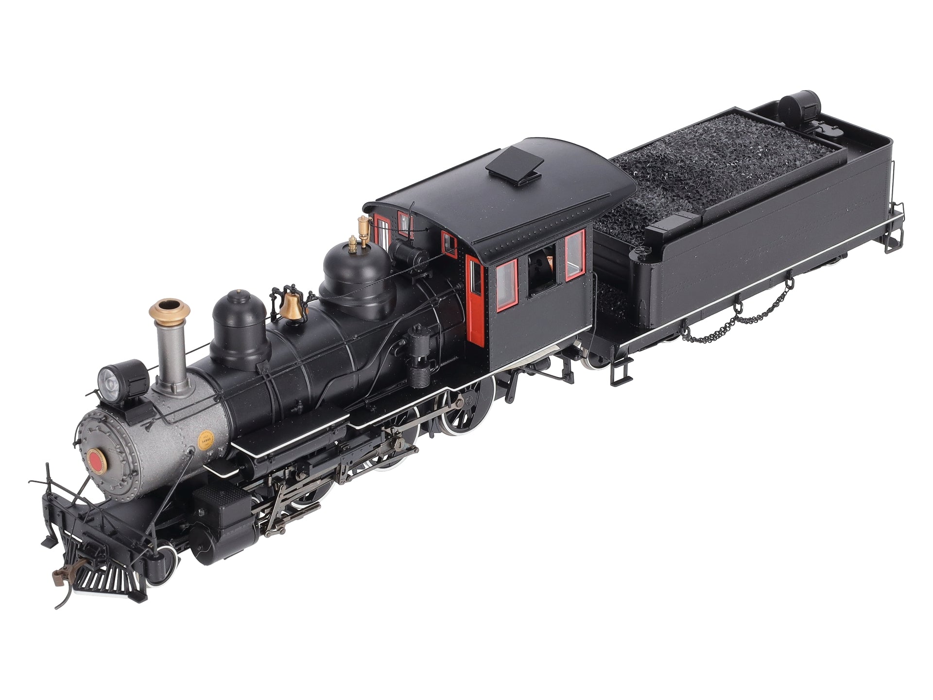 Bachmann 28698 On30 Painted & Unlettered Baldwin 4-6-0 Steam Loco & Tender w DCC