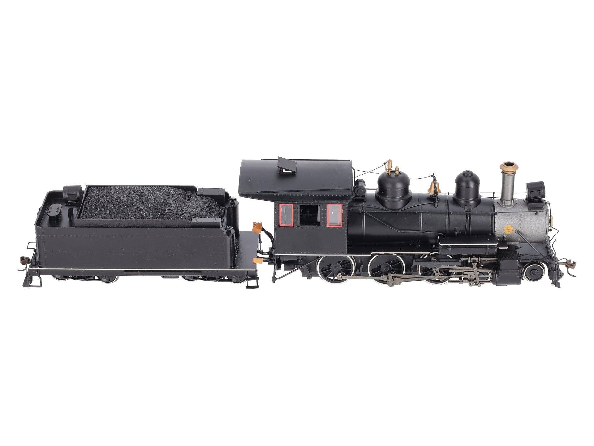Bachmann 28698 On30 Painted & Unlettered Baldwin 4-6-0 Steam Loco & Tender w DCC