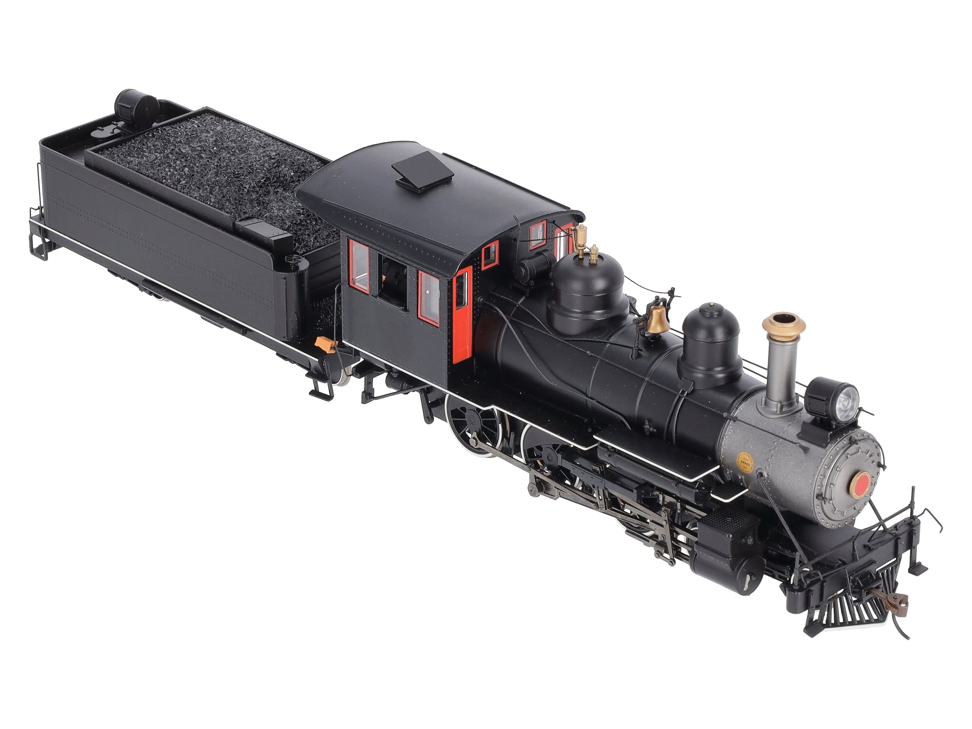 Bachmann 28698 On30 Painted & Unlettered Baldwin 4-6-0 Steam Loco & Tender w DCC