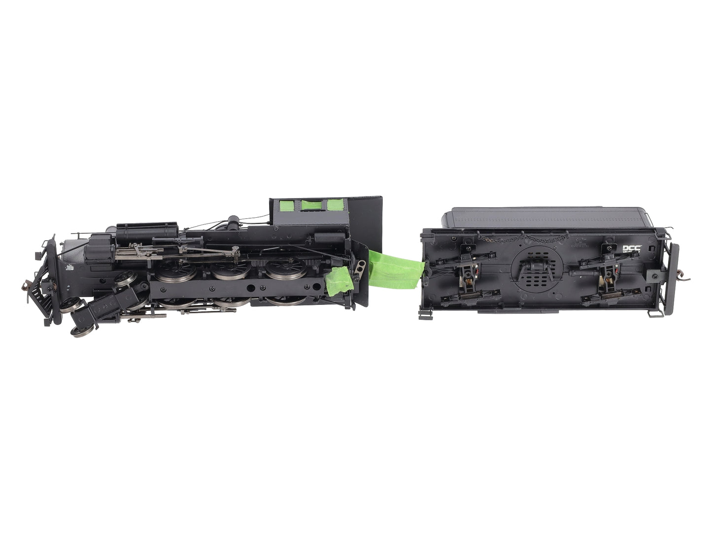 Bachmann 28696 On30 Painted & Unlettered Baldwin 4-6-0 Steel Cab with DCC