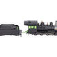 Bachmann 28696 On30 Painted & Unlettered Baldwin 4-6-0 Steel Cab with DCC