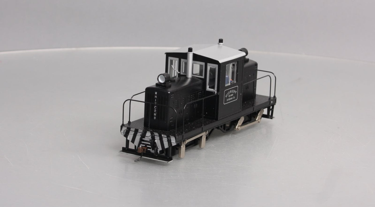 Bachmann 29201 On30 Midwest Quarry Whitcomb 50-Ton Center-Cab Diesel Locomotive