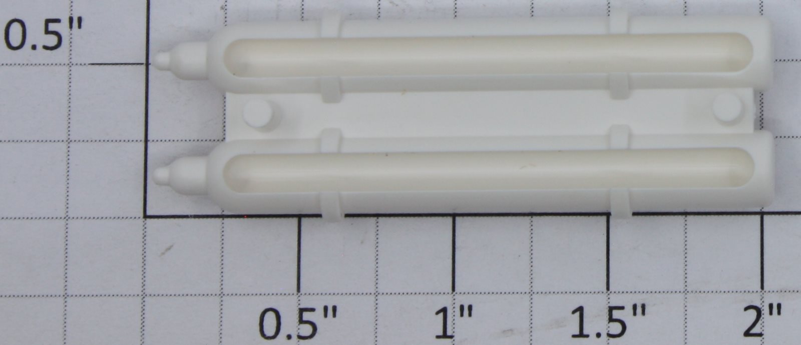 Lionel 6814-35 Stained White Plastic Oxygen Tank