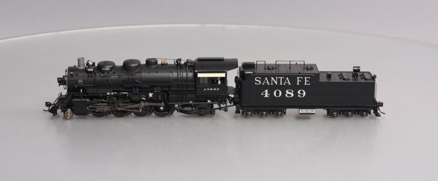 Broadway Limited 4767 HO ATSF 2-8-2 Mikado Steam Locomotive #4089 with Sound