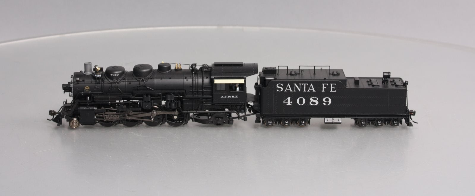 Broadway Limited 4767 HO ATSF 2-8-2 Mikado Steam Locomotive #4089 with Sound