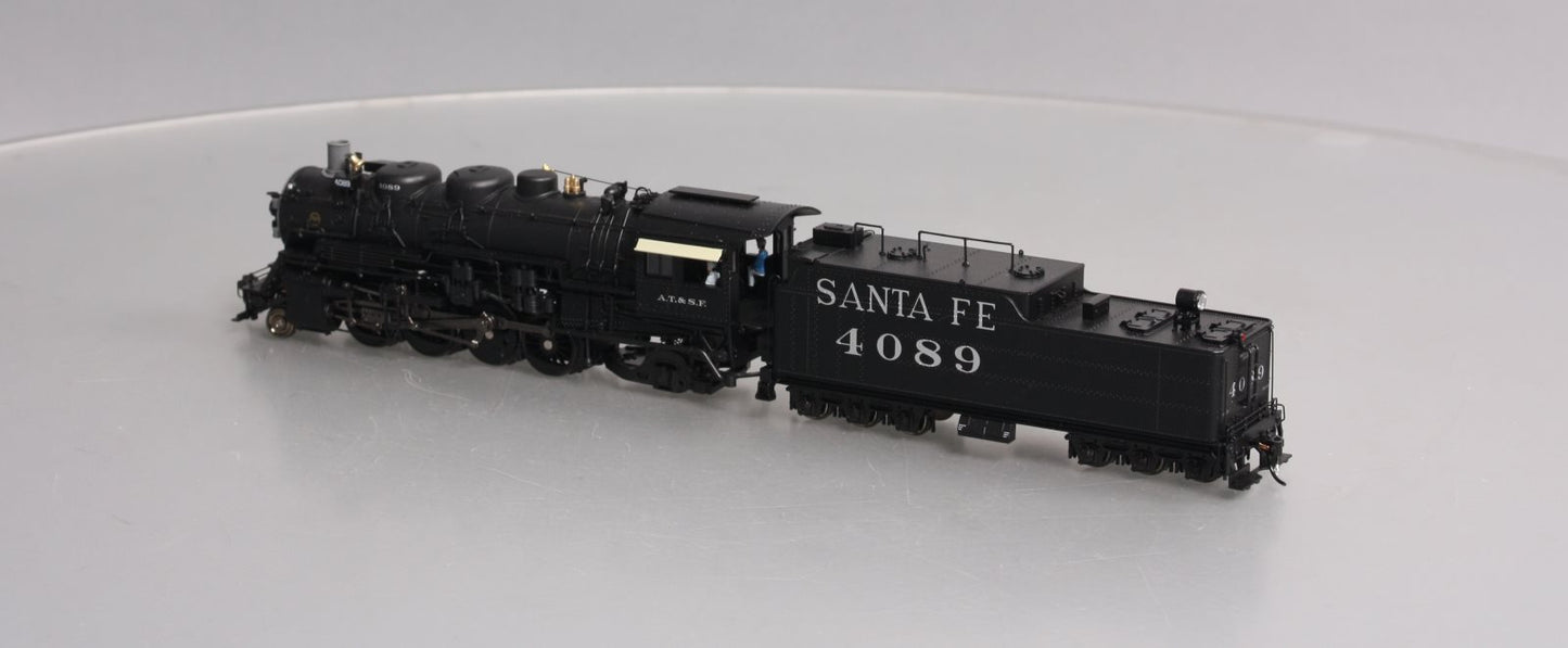 Broadway Limited 4767 HO ATSF 2-8-2 Mikado Steam Locomotive #4089 with Sound