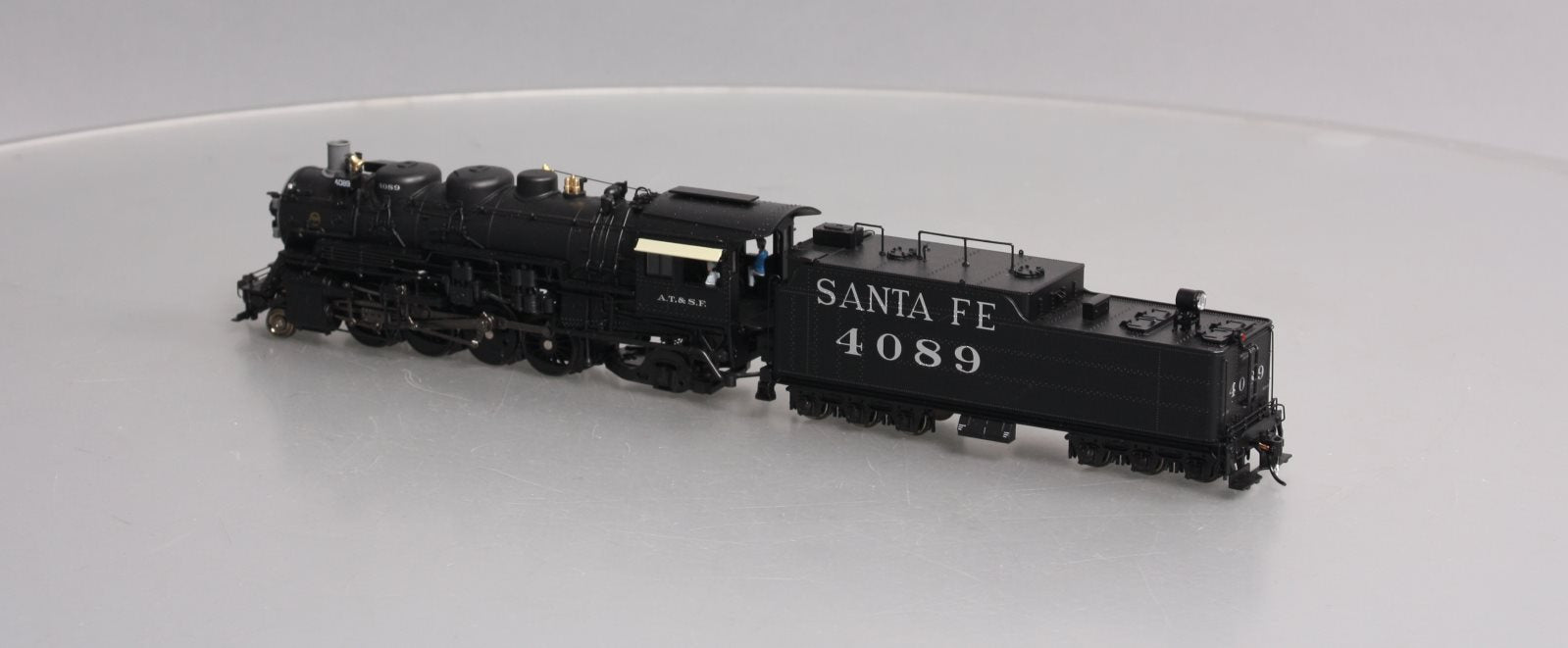 Broadway Limited 4767 HO ATSF 2-8-2 Mikado Steam Locomotive #4089 with Sound
