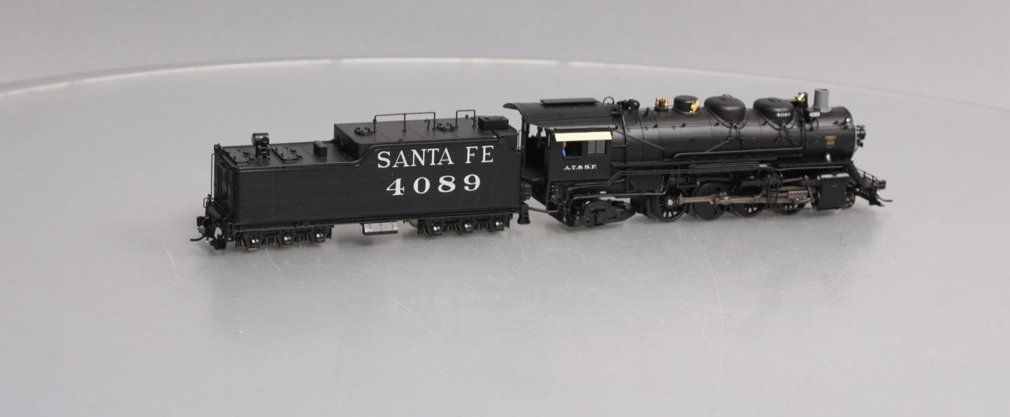 Broadway Limited 4767 HO ATSF 2-8-2 Mikado Steam Locomotive #4089 with Sound