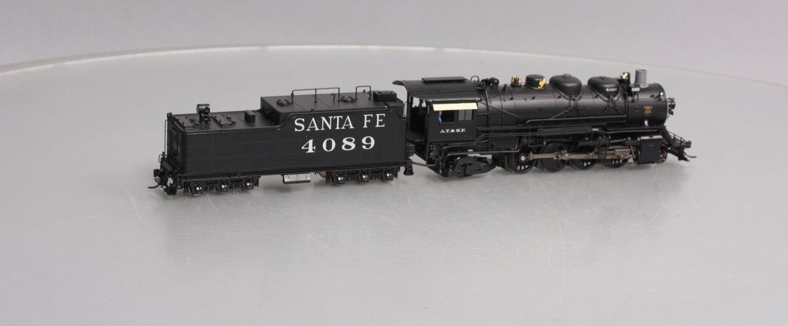 Broadway Limited 4767 HO ATSF 2-8-2 Mikado Steam Locomotive #4089 with Sound